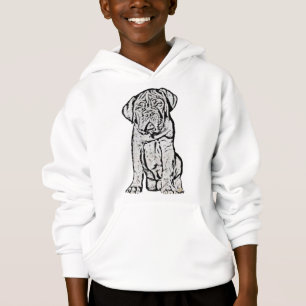 Den Dogue de Bordeaux valpen lurar tröjan T Shirt