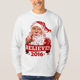 Den Donald Trump jultomten tror 2016 T Shirt