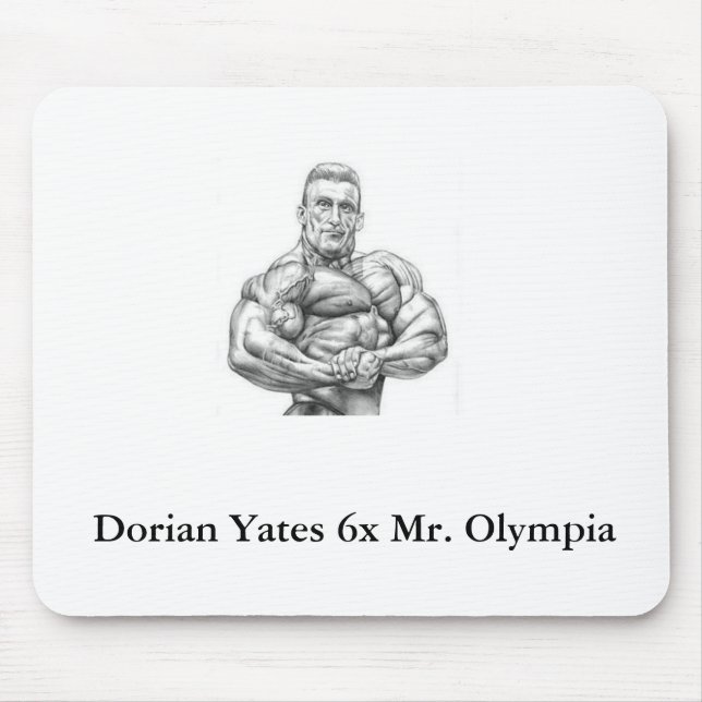 Den DorianYates Olympia musen vadderar Musmatta (Framsidan)
