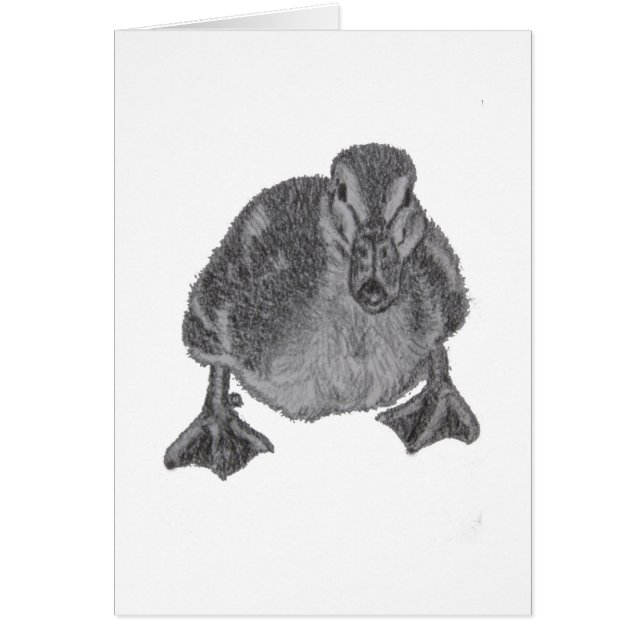 Den Downi dockan är klar Hälsningskort (Framsidan)