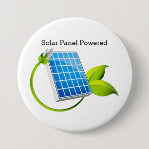 Den drev sol- panelen knäppas knapp