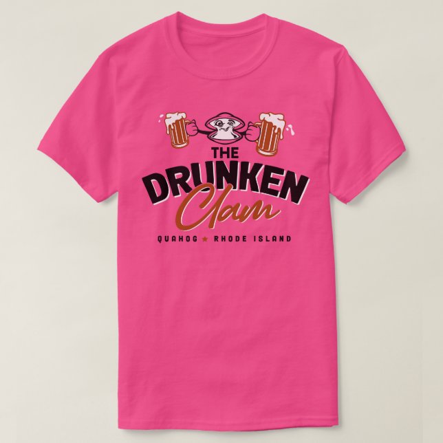 Den Drunken Clam T Shirt (Design framsida)
