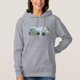 Den dubbelsidiga hoodien för häpnadsväckande t shirt