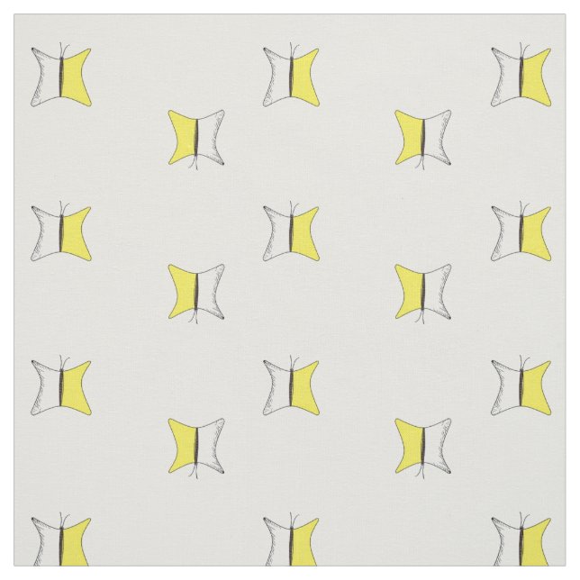 Den Dubbla Färgaden Vingar om ett speciellt "B" så Tyg (Provkarta)