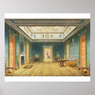 Den dubbla lobbyen eller gallerit (söder) ovanfö poster