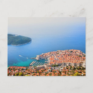 Den Dubrovnik antennen beskådar Vykort
