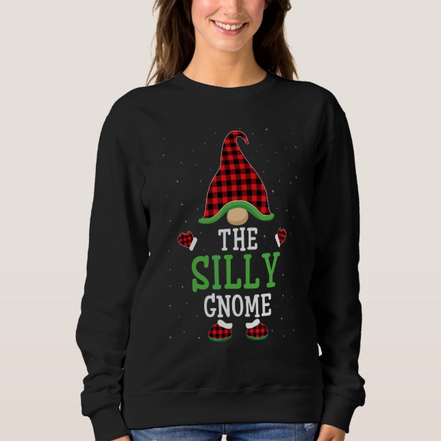 Den Dumma Tomten Gruppmatchande Julpyjamas T Shirt (Framsida)