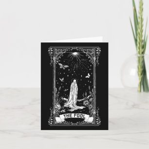 Den Dumme Spök Cottagecore Tarotkort Stora Arkanen Kort