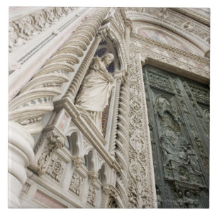 Den DuomoSanta Maria Del Fiore Florence italien Kakelplatta