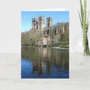 Den Durham domkyrkan & mal Kort