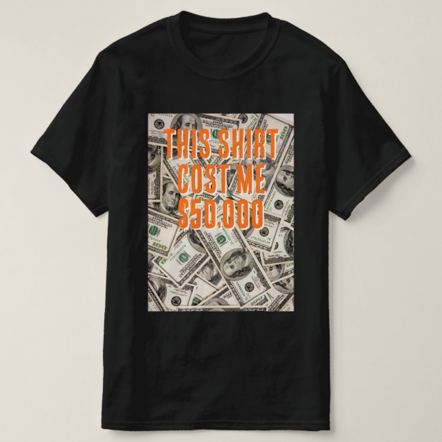 Den Dyraste Tröjan T Shirt (Design framsida)
