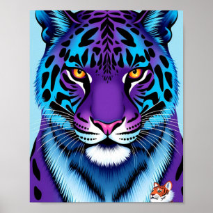 Den dystra tigern poster