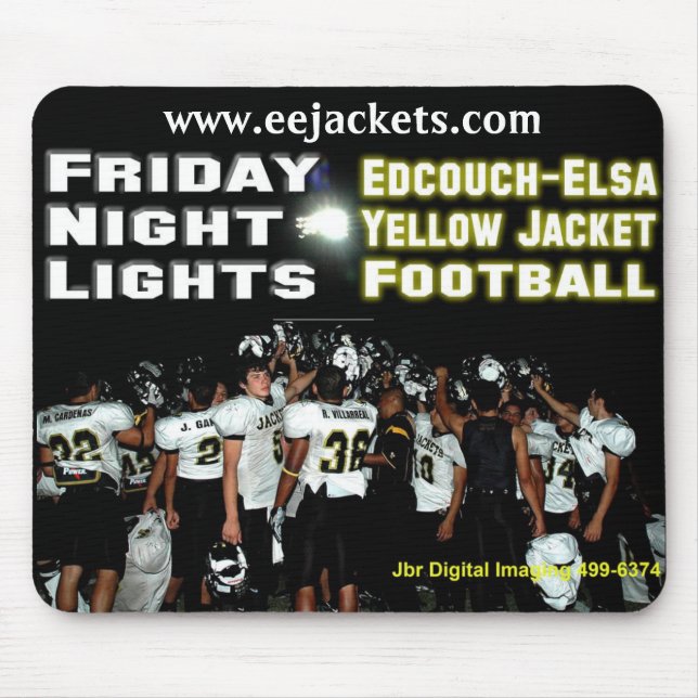 Den Edcouch-Elsa fotbollmusen vadderar Musmatta (Framsidan)