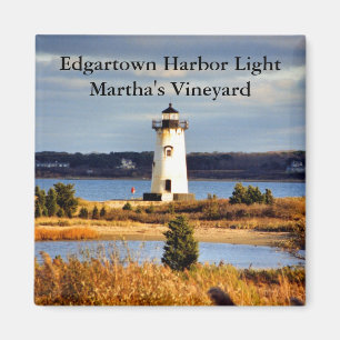 Den Edgartown hamnen tänder, den Massachusetts Magnet