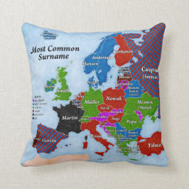 Den efternamnEuropa kartan kudder Kudde