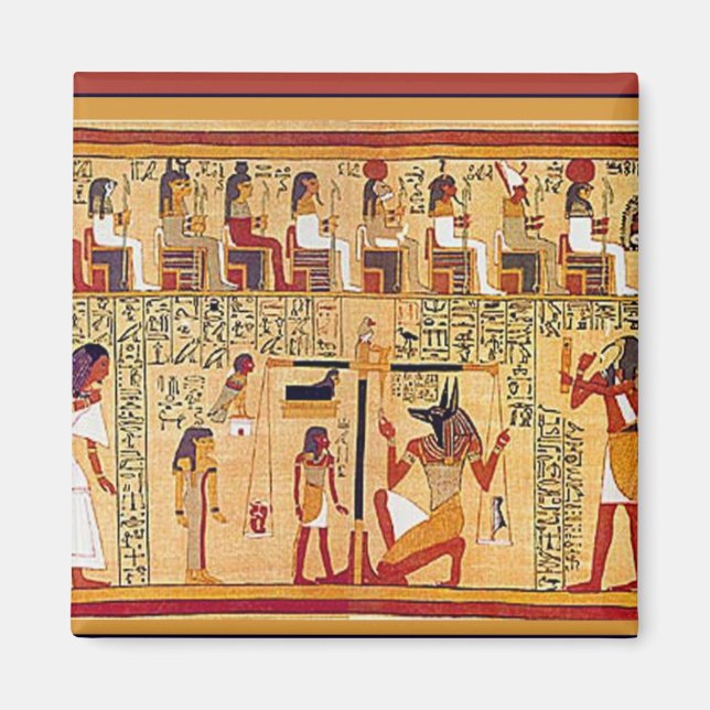 Den egyptiska Bok av det döda. Magnet (Framsidan)