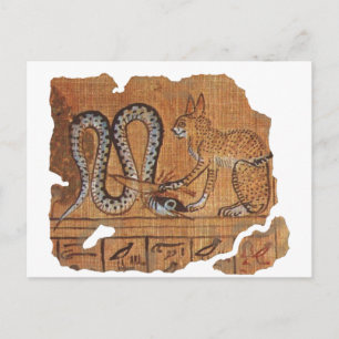 Den egyptiska Bok i den döda raka &Apophis Vykort
