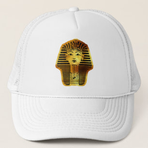 Den egyptiska guldtutankhamunmasken keps