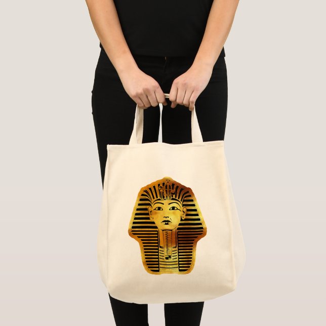 Den egyptiska guldtutankhamunmasken tygkasse (Framsida (produkt))