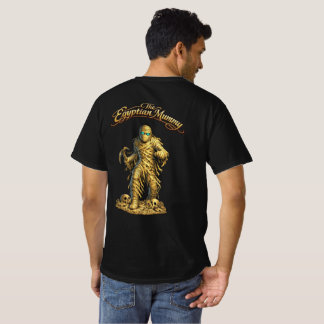 Den egyptiska mumien Glödande ögon Krigare Mörk T Shirt