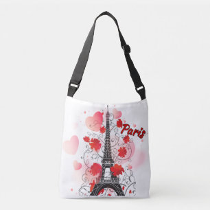 Den Eiffel tornkor förkroppsligar hänger lös Axelväska