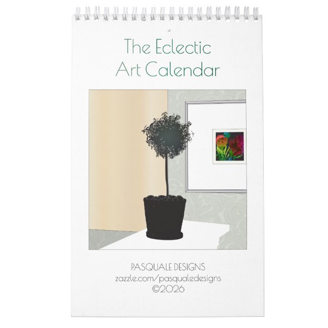 Den Eklektiska Konstkalendern Kalender (Omslag)