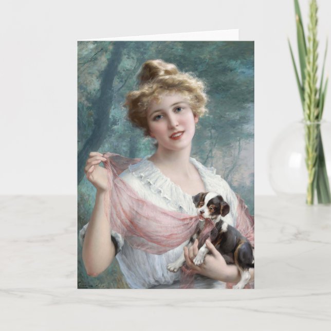 Den elaka marionettdockan | Émile Vernon Kort (Framsida)