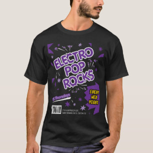 Den Electro popet vaggar godislilaT-tröja Tee