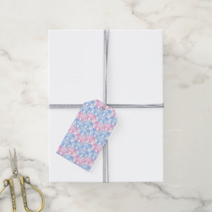 Den elefantbaby shower eller gender avslöjer presentetikett