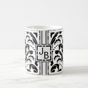 Den eleganta anpassningsbar märka med sina kaffemugg