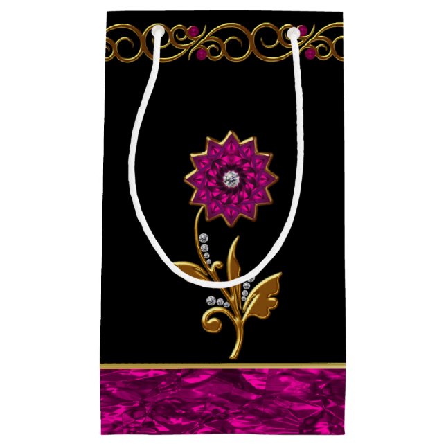 Den eleganta gåvan för Orchidblommajuveln hänger (Framsidan)