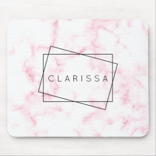 den eleganta moderna pastellfärgade rosa- och musmatta