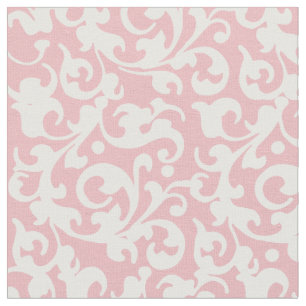 Den eleganta renaissancen virvlar runt Peachy rosa Tyg