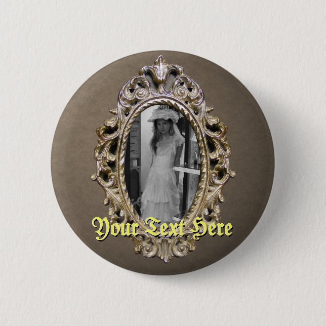 Den eleganta singelramen knäppas knapp (Framsida)