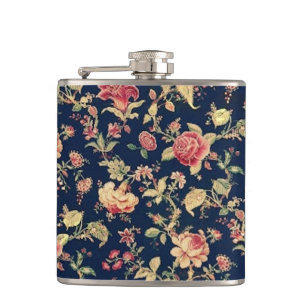 Den eleganta vintageblommigten steg fickplunta