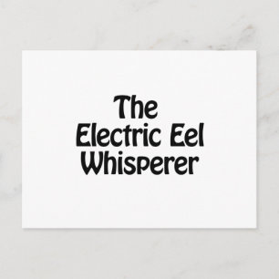 den elektriska ålviskaren vykort