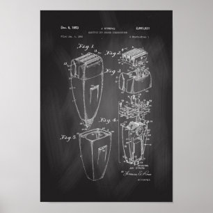 Den elektriska barberaren för poster