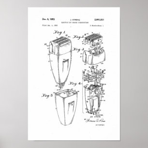 Den elektriska barberaren för poster