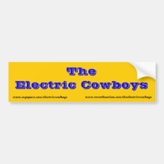 Den elektriska Cowboysbildekalet Bildekal