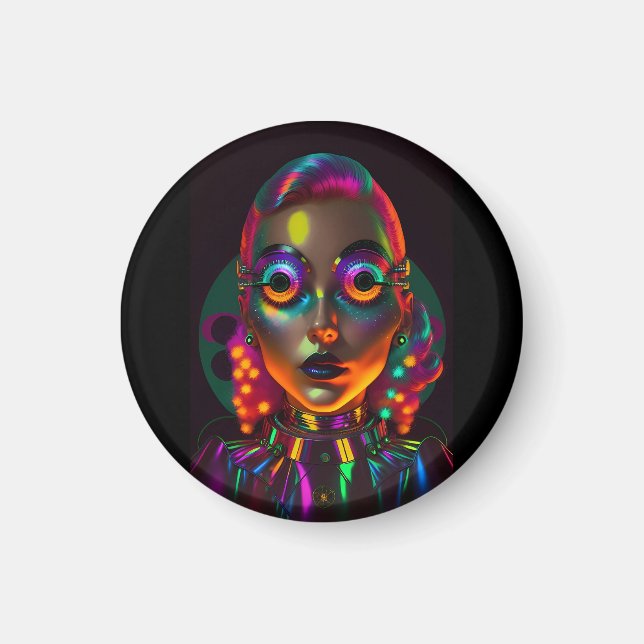 Den elektriska kvinnan magnet (Framsidan)