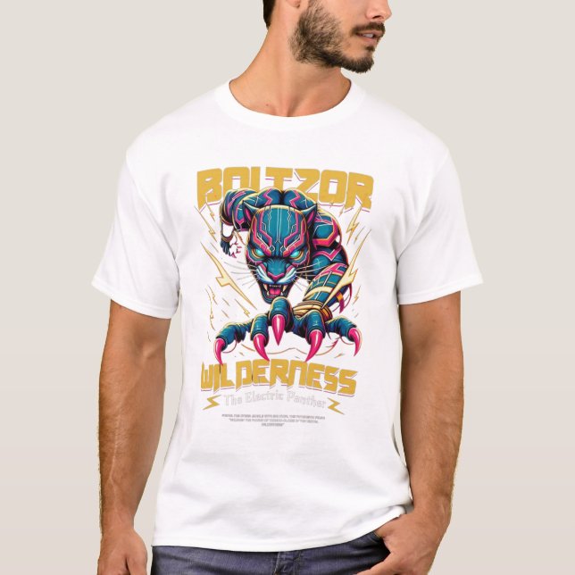 Den Elektriska Pantern T Shirt (Framsida)