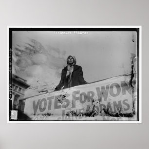 Den Elizabeth borgare röstar för kvinnor Poster