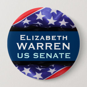 Den Elizabeth WARREN US senatkampanjen knäppas Knapp