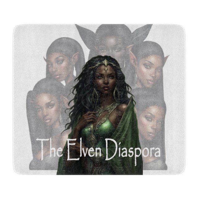 Den Elven Diaspora Cover Art. (Framsidan)