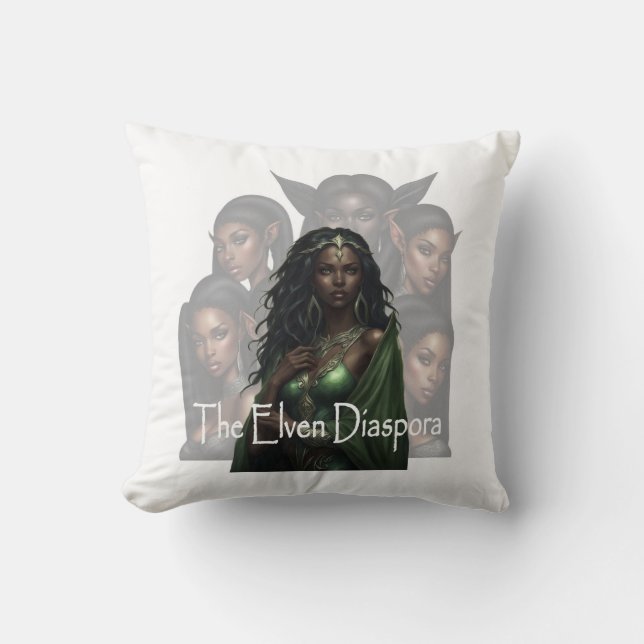 Den Elven Diaspora Cover Art. Kudde (Framsida)