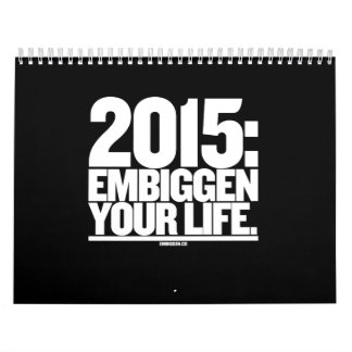 Den Embiggen kalendern 2015 Kalender