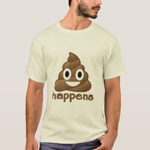 Den Emoji poopen händer Tee