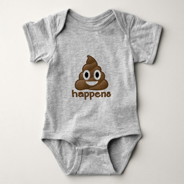 Den Emoji poopen händer Tee Shirt (Framsida)