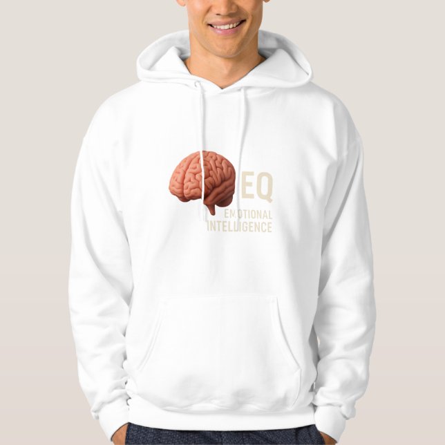 Den emotionella underrättelsetjänsten hoodie (Framsida)