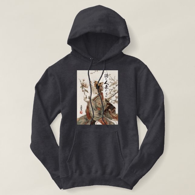 "Den ena kommer" Japansk kattkonst  T Shirt (Design framsida)